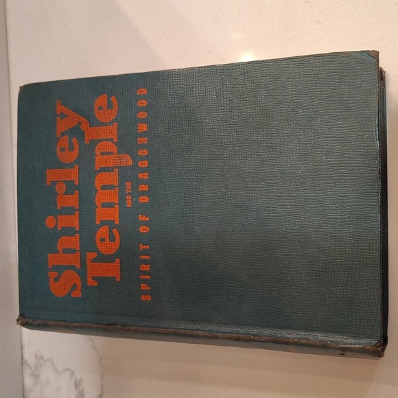 Shirley Temple Other - Shirley Temple and the Spirit of Dragonwood 1945 Whitman Hardback vintage